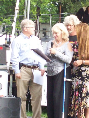 Columbia Township's 2011 Citizen 
            of the Year - Sheela Jadud