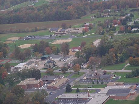 Columbia Station - Aerial View